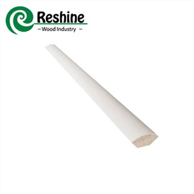 Félkerek fa szegély